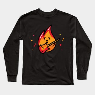 Fire with Rock'n'Roll Long Sleeve T-Shirt